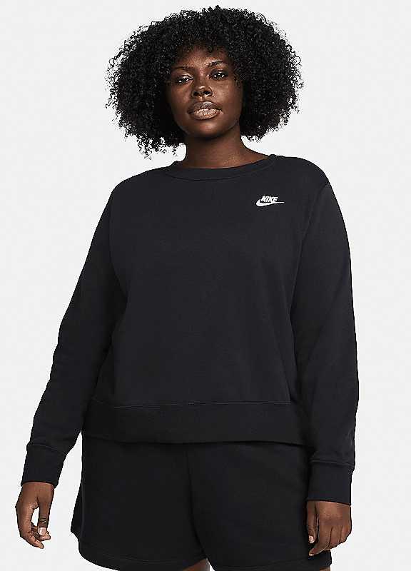 Nike Club Fleece Sweatshirt - Black - Size 2X/28 on Productcaster.