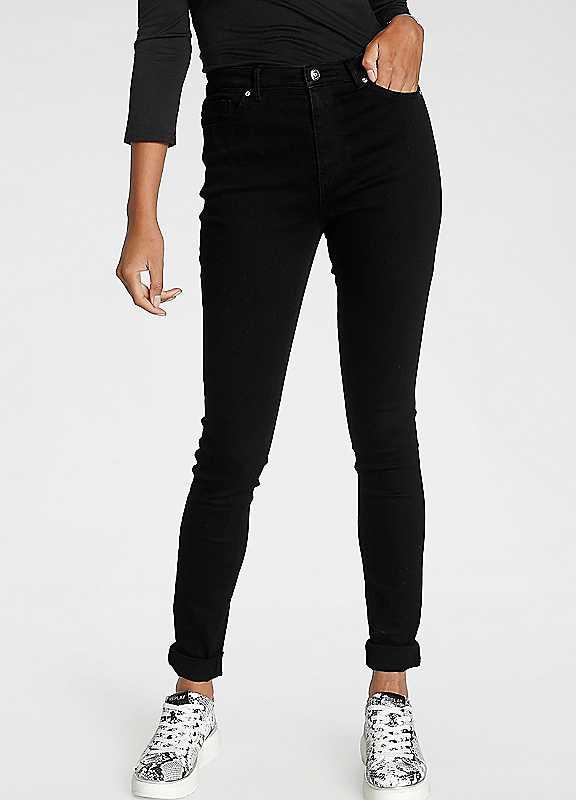 Only Skinny Fit Jeans - Black - Size XS/Short on Productcaster.