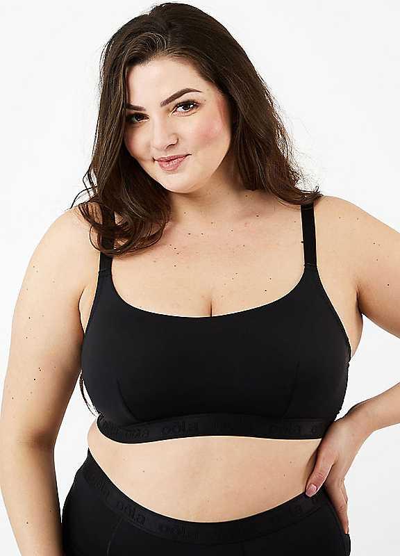 Oola Hidden Underwired Bralette - Black - Size 40D on Productcaster.