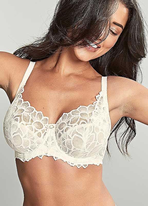 Plus Size Panache Allure Full Cup Bra - Gold - Size 32J on Productcaster.