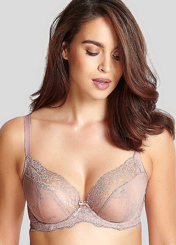 Plus Size Panache Ana Underwired Plunge Bra - Vintage - Size 38E on Productcaster.