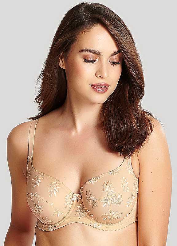 Plus Size Panache Tango Underwired Balconnet Bra - Chai - Size 44FF on Productcaster.