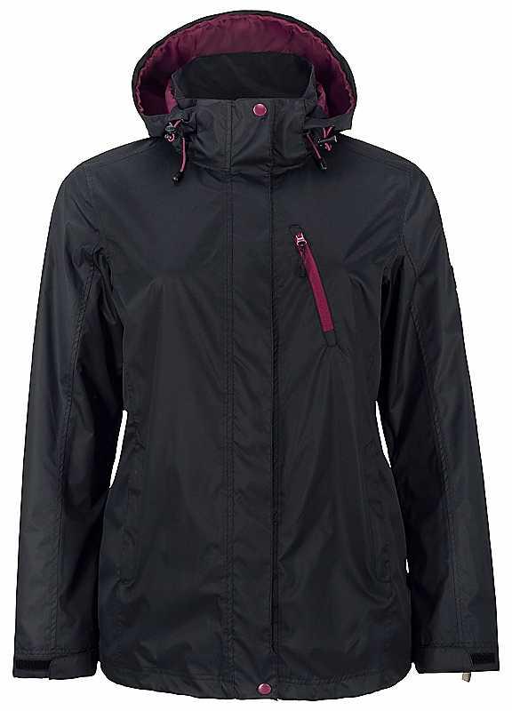 Plus Size Polarino 3-in-1 Outdoor Jacket - Black - Size 18 on Productcaster.