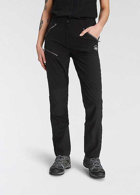 Polarino Outdoor Trousers - Black - Size 20S on Productcaster.