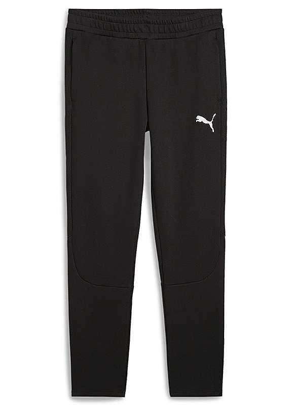 Puma EVOSTRIPE Tracksuit Bottoms - Black - Size L on Productcaster.