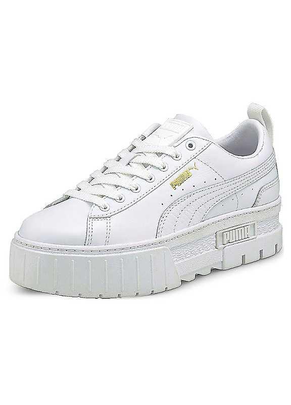 Puma Mayze Classic WNS Trainers - White - Size 7.5 on Productcaster.