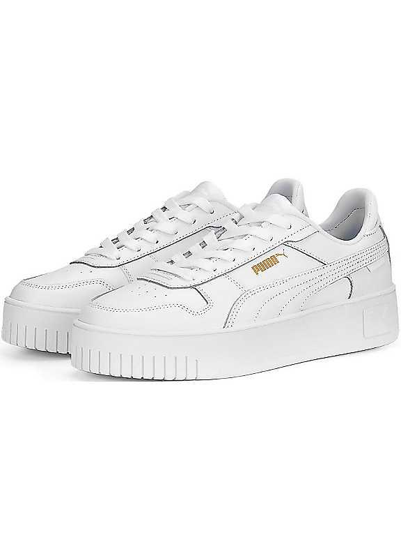 Puma 'Carina Street' Trainers - White - Size 5 on Productcaster.