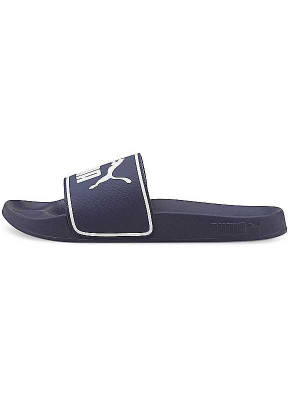 Puma 'Leadcat 2.0 Sliders - Navy/White - Size 12 on Productcaster.