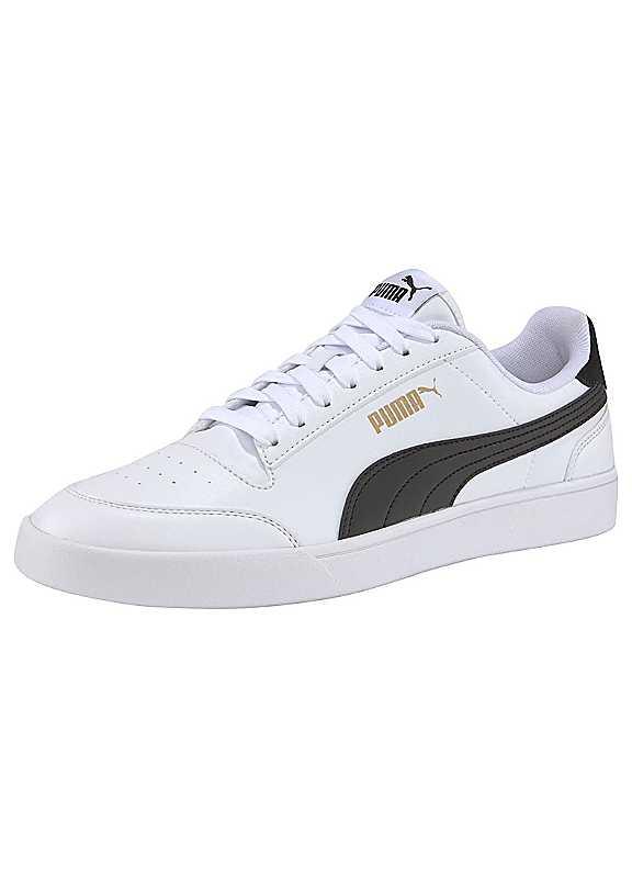 Puma 'Shuffle' Trainers - White - Size 8.5 on Productcaster.