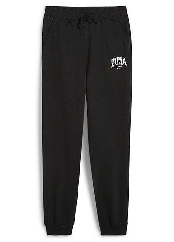 Puma SQUAD Kids Tracksuit Bottoms - Black - Size 12Y on Productcaster.