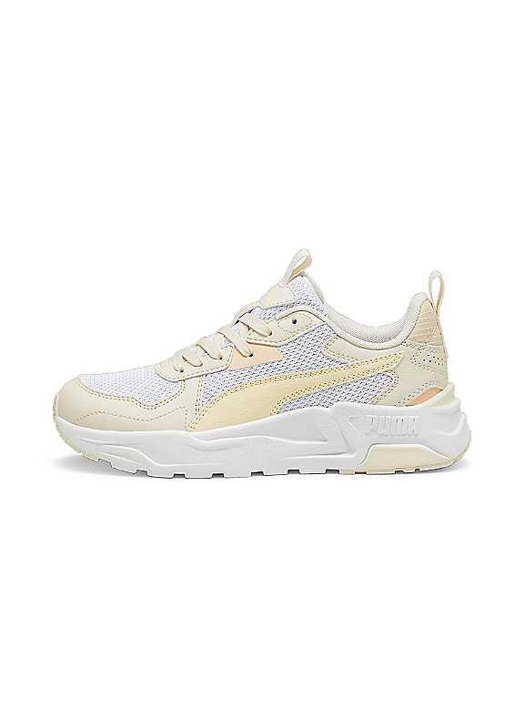 Puma Trinity Lite Trainers - White Multi - Size 5 on Productcaster.