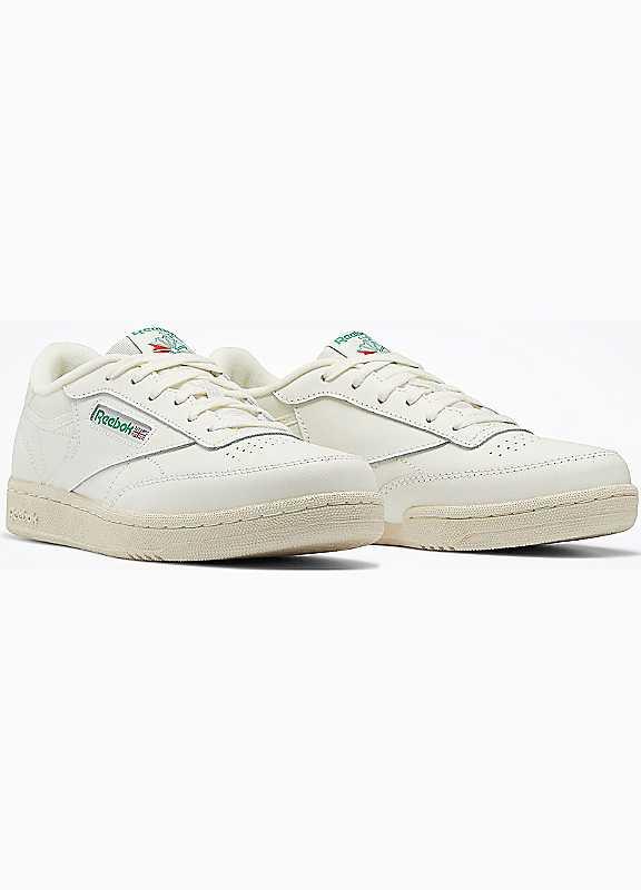 Reebok Classic Club C Trainers - Cream - Size 4 on Productcaster.