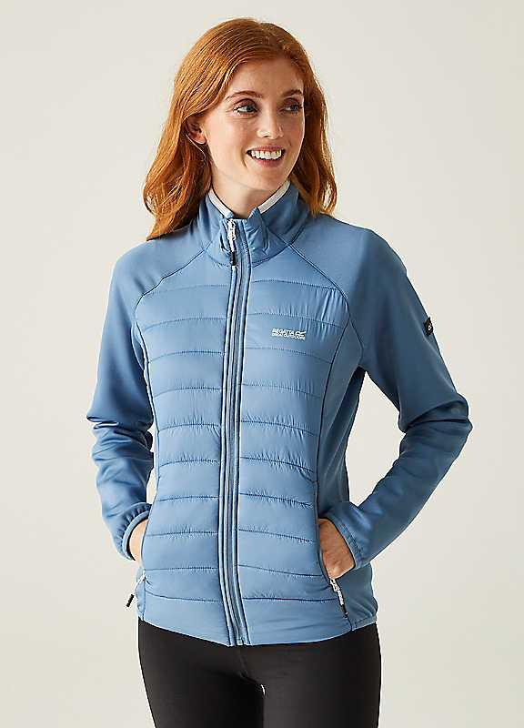 Regatta Clumber V Hybrid Jacket - Coronet Blue - Size 14 on Productcaster.