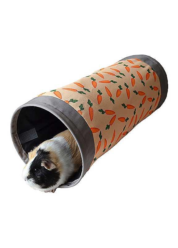 Rosewood Carrot Fabric Pet Tunnel on Productcaster.