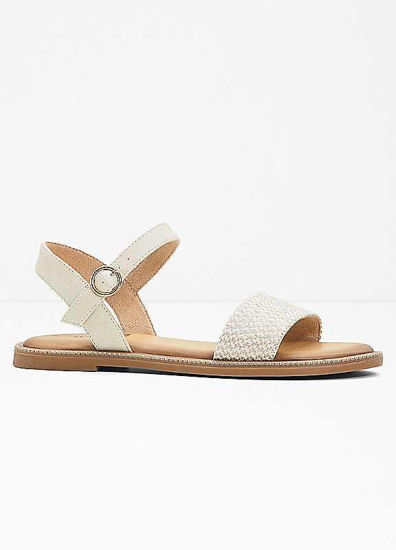 s.Oliver Casual Buckled Sandals - Beige - Size 4 on Productcaster.