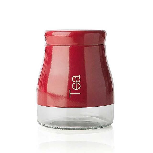 Sabichi Red Tea Canister on Productcaster.