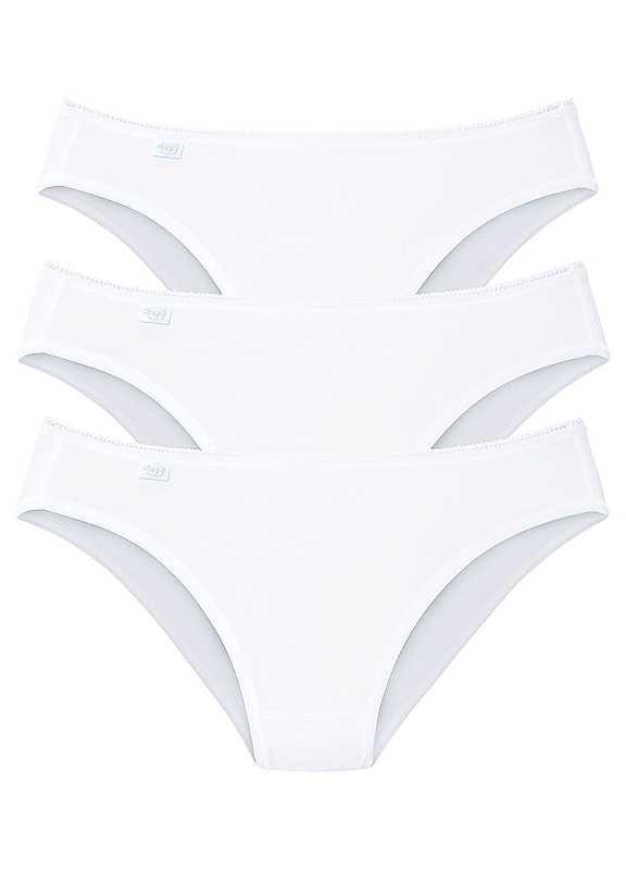 Sloggi Pack of 3 Jazz Briefs - White - Size 18 on Productcaster.