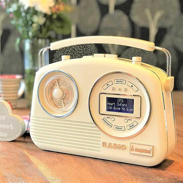 Steepletone Devon DAB, FM/MW Radio - Cream on Productcaster.