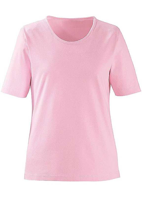 Summery Short Sleeved T-Shirt - Rose - Size 16 on Productcaster.