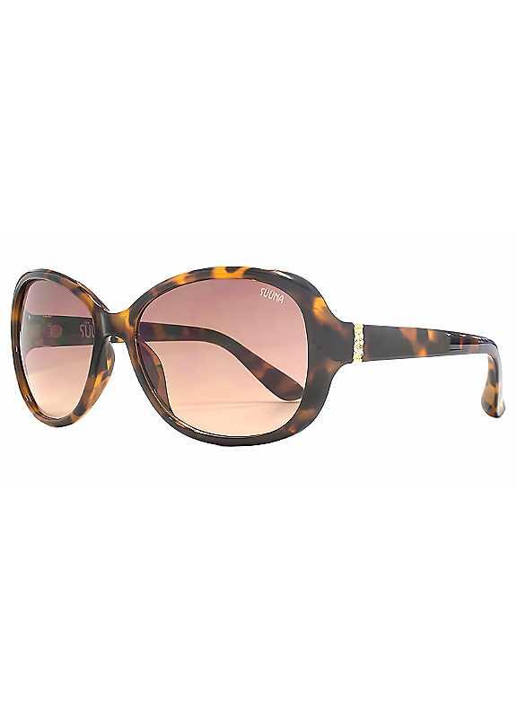 Sunna Classic Oval Sunglasses - Peach - Size ONE SIZE on Productcaster.