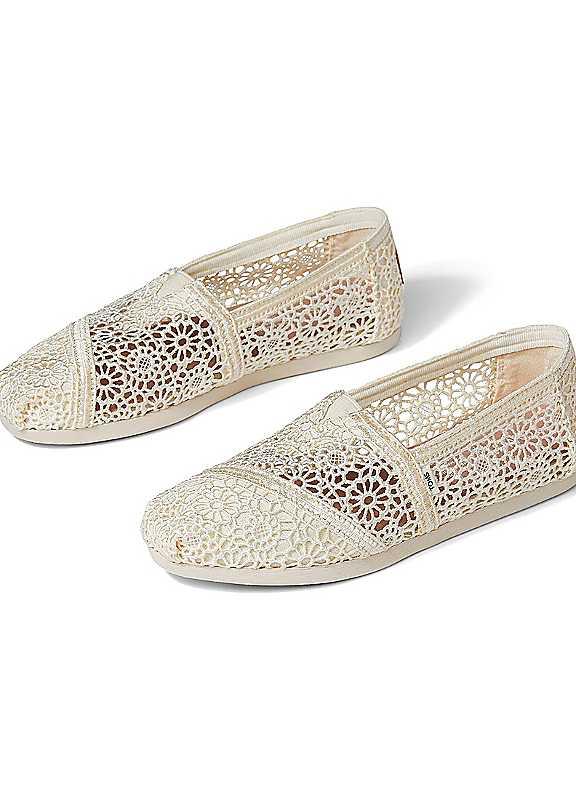 Toms Natural Alpargata Shoes - Size 8 on Productcaster.