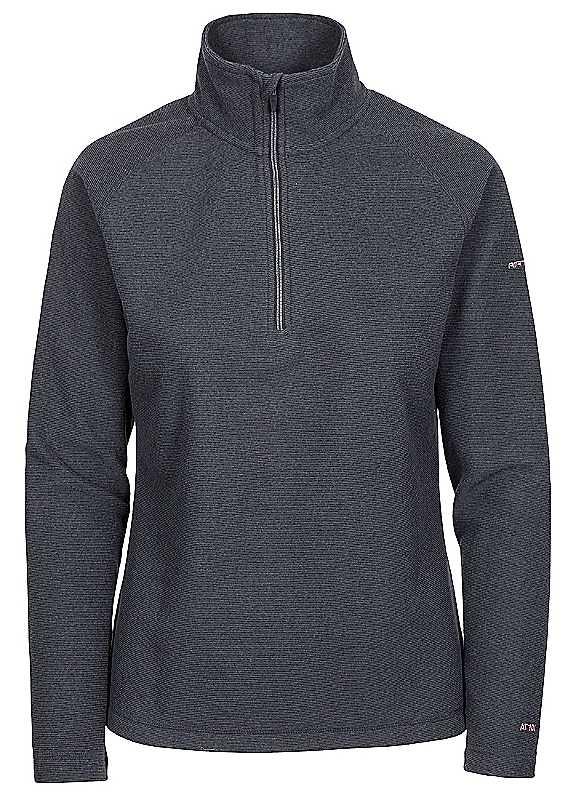 Trespass Meadows Fleece AT100 - Black - Size L on Productcaster.