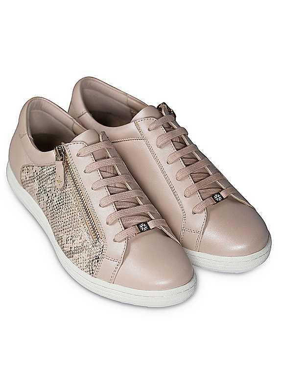 Van Dal Zip Trim Trainers - Metallic - Size 36 on Productcaster.