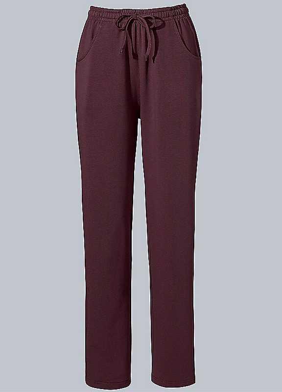 Witt Cotton Pull-On Trousers - RED - Size 28P on Productcaster.