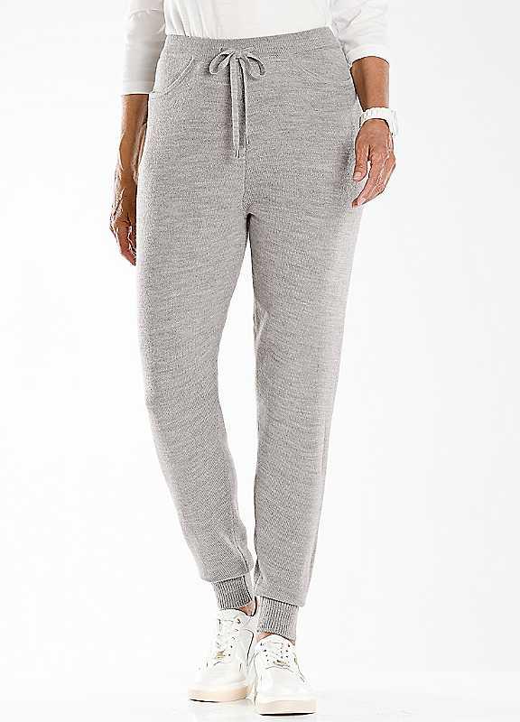 Witt Knitted Joggers - Grey - Size 24P on Productcaster.