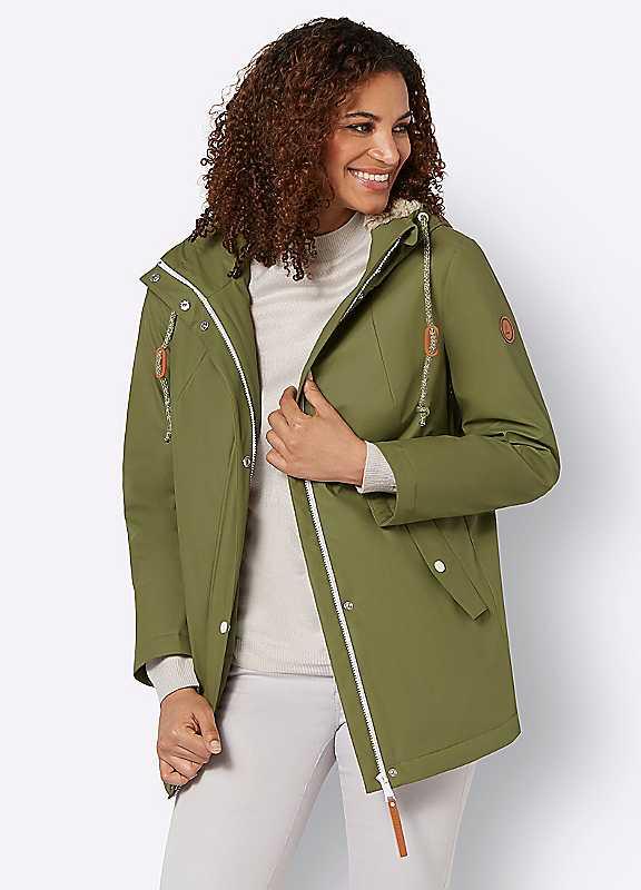 Witt Water Repellent Hooded Jacket - Olive - Size 16 on Productcaster.