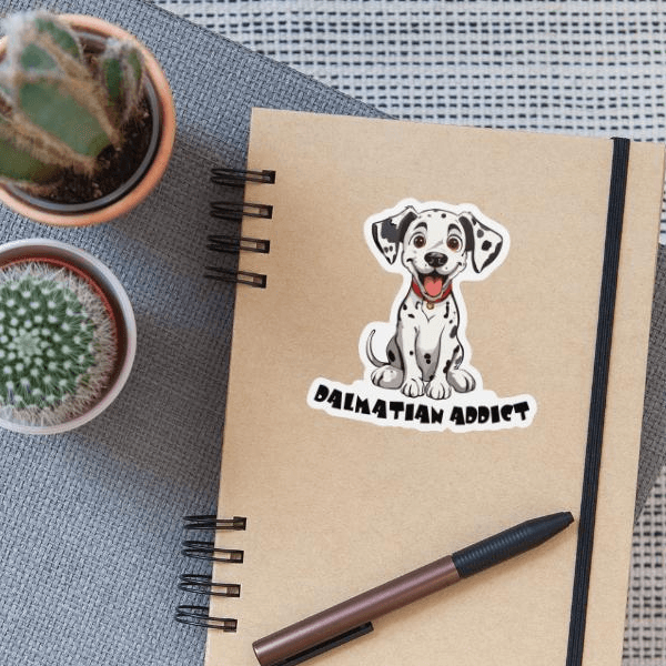 Dalmatiner | Sticker | Dalmatian Addict - Dalmatiner Liebhaber on Productcaster.