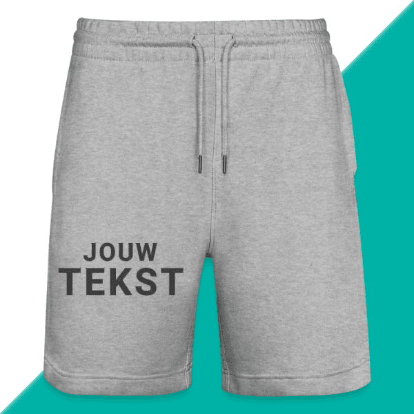 Stanley/Stella Uniseks Bio-joggingshorts TRAINER 2.0 Borduur Uw Stanley/Stella uniseks bio-joggingshorts TRAINER 2.0 | Met Jouw Foto, Tekst Of Naam | on Productcaster.