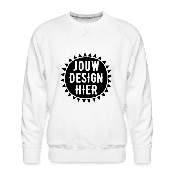 Mannen Premium Sweater Laten Bedrukken | Jouw Foto, Tekst Of Naam on Productcaster.