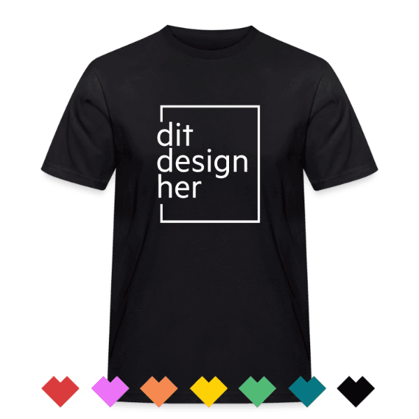 Design Workwear T-Shirt for menn enkelt selv on Productcaster.