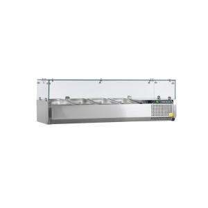 Saladette à Poser - Στατική - 5 GN 1/4 - 32 L on Productcaster.