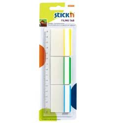 ValueX Index Flags Repositionable 37x50mm 3x10 Tabs Assorted Colours (Pack 30) 21360 , HuntOffice.co.uk on Productcaster.