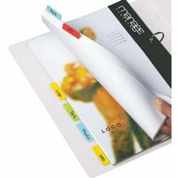 3L Index Tabs Repositionable 12x25mm Assorted Colours (Pack 72) 10520 , HuntOffice.co.uk on Productcaster.