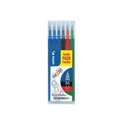 Pilot Refill for FriXion Ball/Clicker Pens 0.7mm Tip Assorted Colours (Pack 6) , HuntOffice.co.uk on Productcaster.