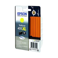 Epson 405XL Ink Cartridge Yellow C13T05H44010 - Epson Suitcase , HuntOffice.co.uk on Productcaster.