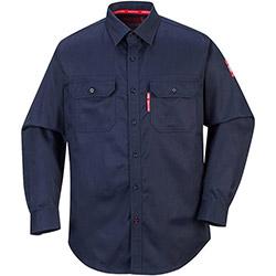 Portwest FR89 Bizflame Shirt 88/12 Navy XL , HuntOffice.co.uk on Productcaster.