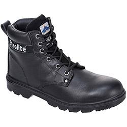 Portwest FW11 Steelite Thor Boots Black Size EU 38/UK 5 , HuntOffice.co.uk on Productcaster.