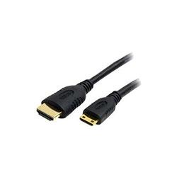 StarTech 1 m High Speed HDMI Cable with Ethernet HDMI to HDMI Mini- M/M HDMI for Camera, Cellular Phone, TV 1m 1 x HDMI (Type A) Male Digital Audio/ on Productcaster.