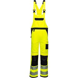 Portwest PW344 PW3 Hi-Vis Bib & Brace Overall Yellow & Black 3XL , HuntOffice.co.uk on Productcaster.