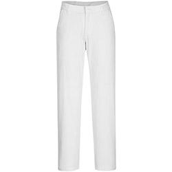 Portwest S235 Women's Slim Fit Chino Pants White Size 40 , HuntOffice.co.uk on Productcaster.