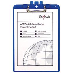 Snopake Clipboard with Pen Holder A4 Blue 15886 , HuntOffice.co.uk on Productcaster.