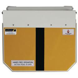 70L Flame Retadant Waste Bin With Yellow And Black Lid Offensive & Hygiene Waste , HuntOffice.co.uk on Productcaster.