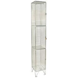 3 Door Mesh Locker 1980X300X305 , HuntOffice.co.uk on Productcaster.