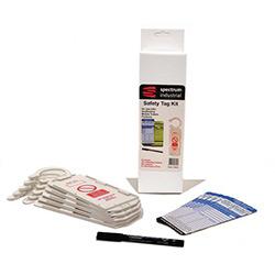 Tower Scaffold Safety Kit (10 Clawtag Holders 20 Inserts 2 Pens) , HuntOffice.co.uk on Productcaster.