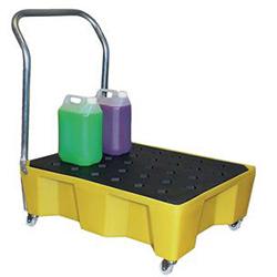 Robust Mobile Drip Tray Fitted With Swivel Cators And Full Width Handle To Suit , HuntOffice.co.uk on Productcaster.