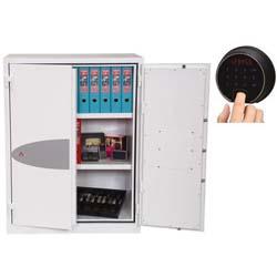 Phoenix Fire Ranger Size 2 Fire Safe Fingerprint Lock White FS1512F , HuntOffice.co.uk on Productcaster.